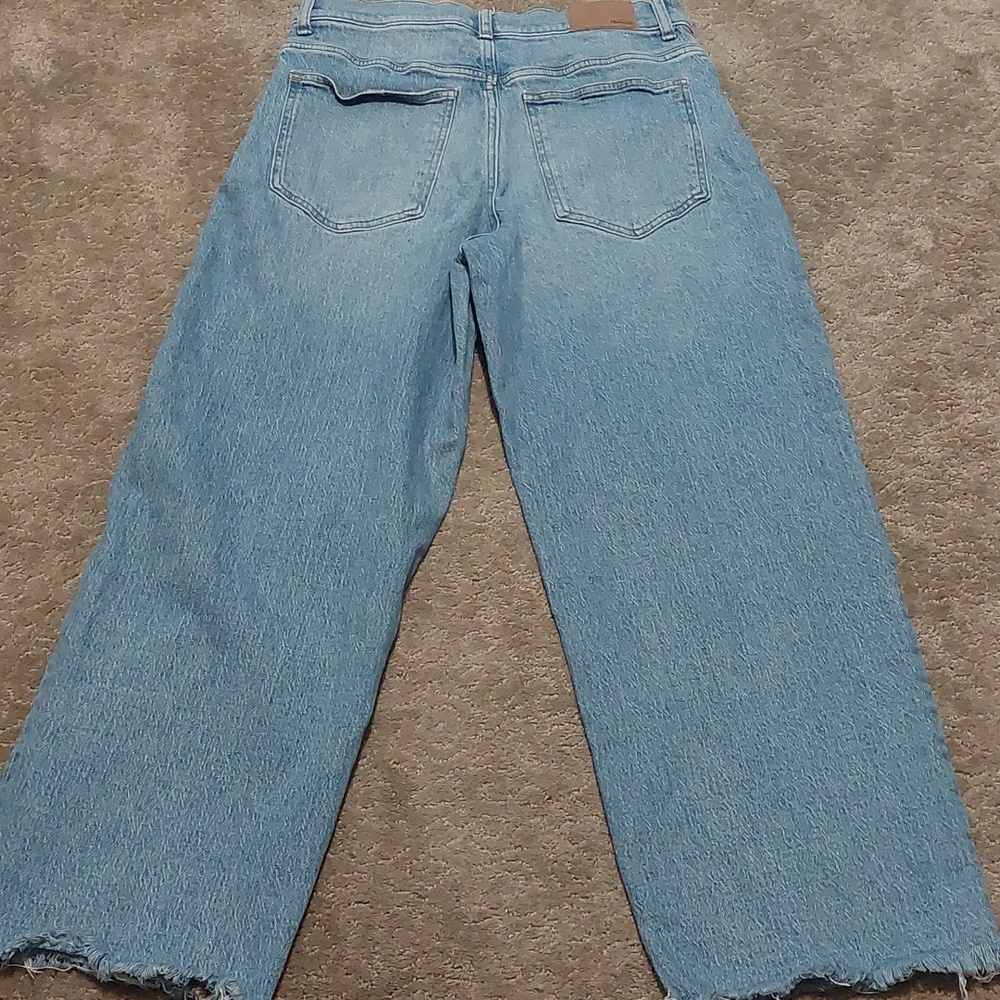 Madewell The Perfect Vintage Wide Leg Crop Size 29 NWOT - Picture 2 of 8